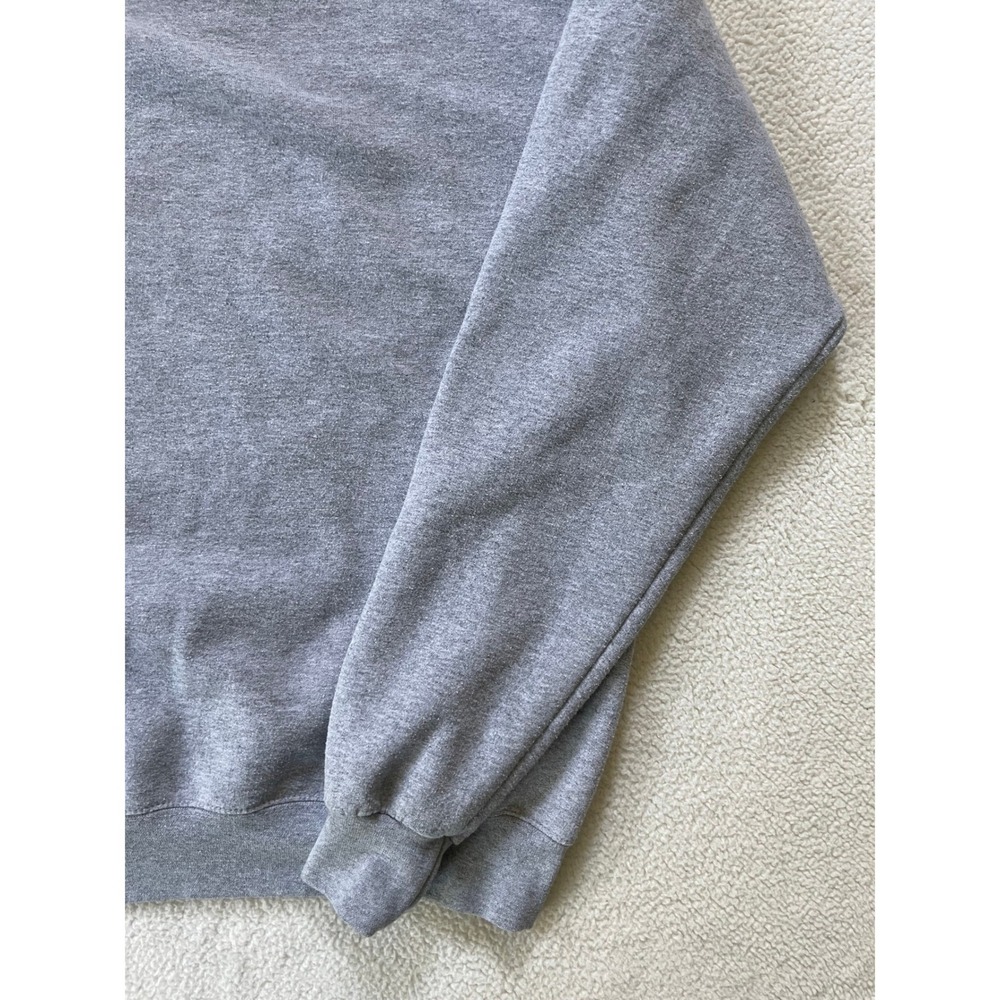 Champion Mens Small Sweatshirt Gray West Virginia Eco Fleece Crewneck Pullover - Picture 9 of 12